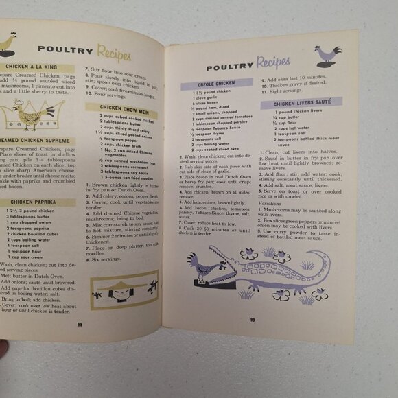 Cutco Cook Book Recipes Finest Cutlery Knife 1956 Meat Guide Learn Hardcover - Picture 6 of 8